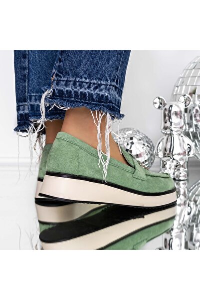 mei Γυναικεία Casual Παπούτσια 3LE37 Πράσινο