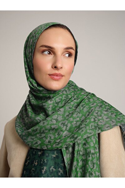 Ayshara شال بيلينغ كوليكشن ذو اللونين الأسود والأبيض ذو الوجهين