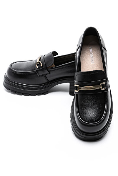 advancer Γυναικεία Casual Παπούτσια από Γνήσιο Δέρμα 109-A1 Μαύρα