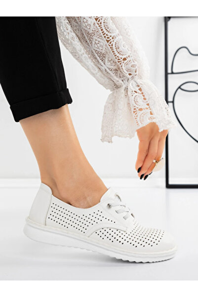 mei Women's Casual Shoes 5XJ26 White