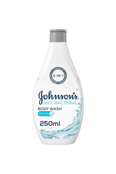 Johnson & Johnson Johnson's Antibacterial Body Wash with Sea Salt 250ml helps your skin feel refreshed