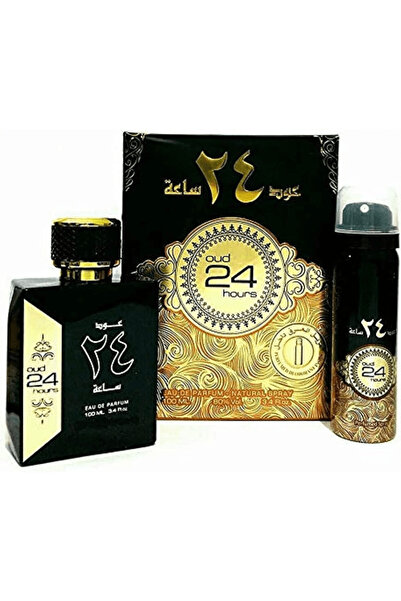 Ard Al Zaffran Oud 24 Hours Eau de Parfum 100ml (3.4 fl oz) by Ard Al Zaafaran, Unisex