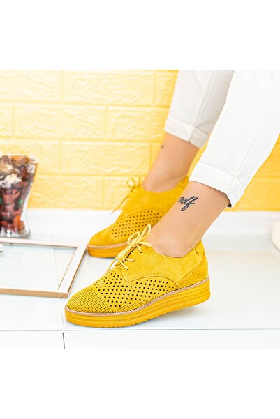 mei Pantofi Casual Dama DS17 Galben