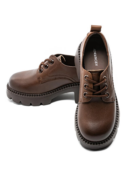 advancer Γυναικεία Casual Παπούτσια από Γνήσιο Δέρμα 66922 Καφέ