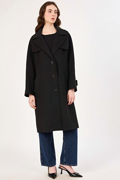 FEVER Geniş yakalı kaban