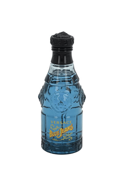 Versace Versace Men's Blue Jeans Eau de Toilette Spray by Hadonoy - 75 ml (2.5 fl oz)