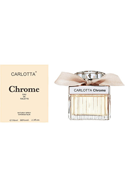 Carlotta Chrome Eau de Toilette for women, 70 ml