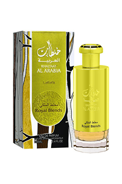 lattafa عطر خلطات العربية بمخلط ملكي بسعة 100 مل للجنسين من لطافة او دي بارفان