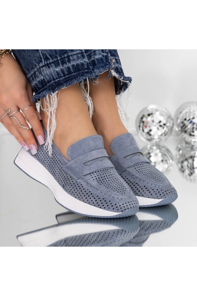 mei Pantofi Casual Dama 3LE56 Albastru