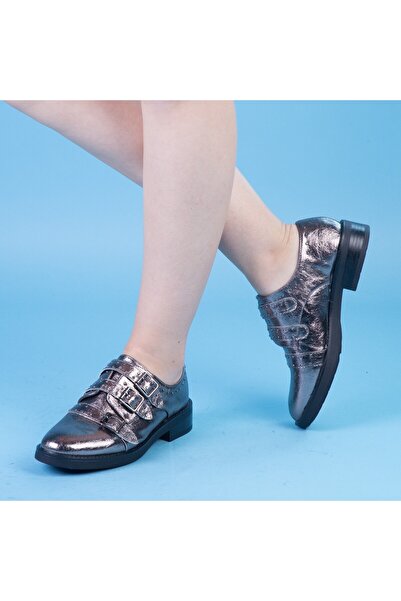 mei Women's Casual Shoes FD21 Guncolor