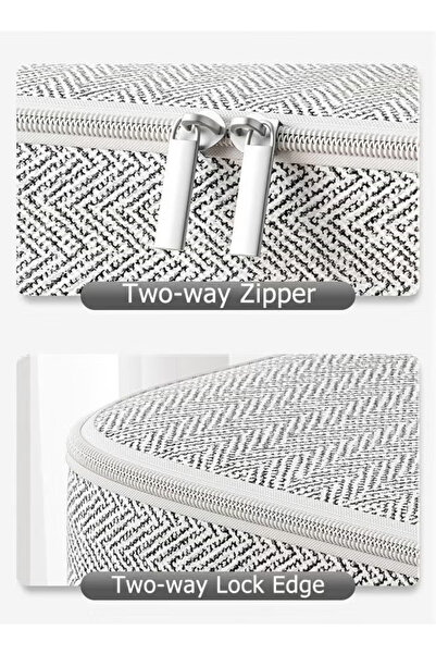 Generic Portable Quilt Storage Bag Non-woven Extra Large Can Store Clothes, Pillows, and Blankets