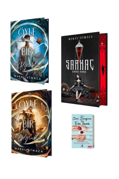 Ephesus Yayınları Sarkaç, Öyle Bir Uğradım 1, 2 Yan Boyamalı Ciltli Maral Atm...