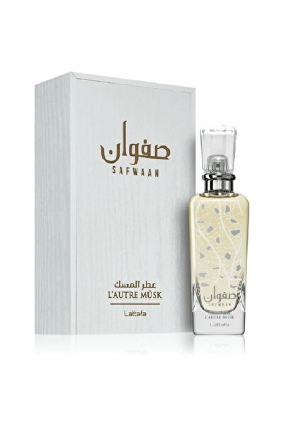 lattafa بخاخ عطر صفوان المسك او دي بارفان للجنسين من لطافة، 100 مل