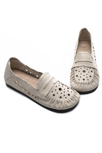 FORMAZIONE Women's Casual Shoes 8120 Cream