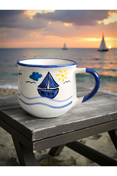 AyBİEN Vintage Yelkenli Gemili,Deniz Manzaralı,Marin tarzı,Ege Esintisi Bohem...