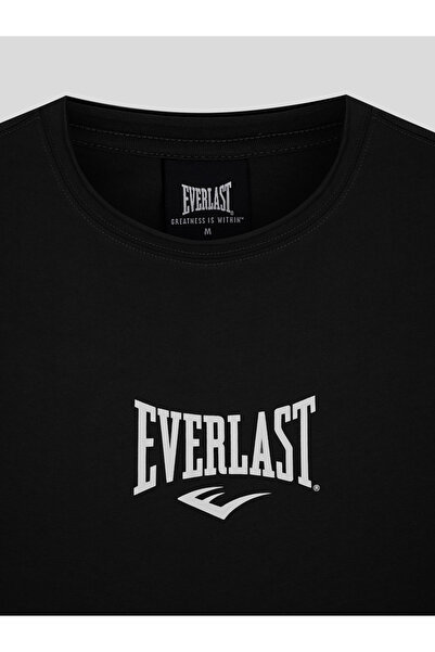 EVERLAST Comp Logo Regular Black Men's T-Shirt