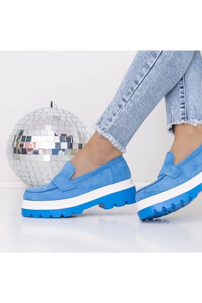 mei Pantofi Casual Dama 3LE20 Albastru