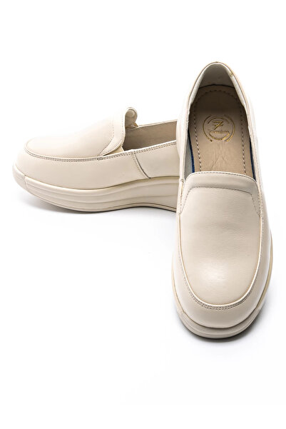 FORMAZIONE Women's Casual Shoes 23686 Cream