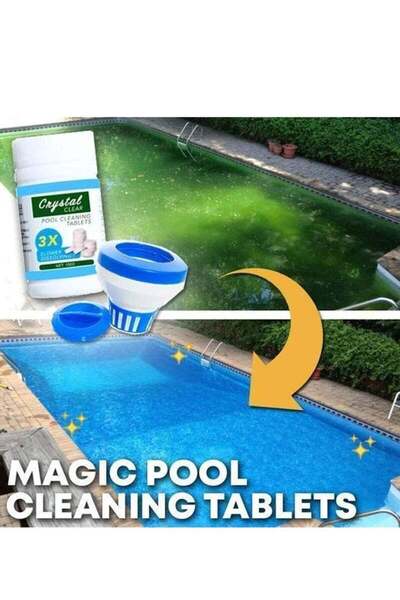 Generic Swimming pool Cleaning Float With 200g Purifier Tablets Swimming Pool Chlorine Dispenser Kit