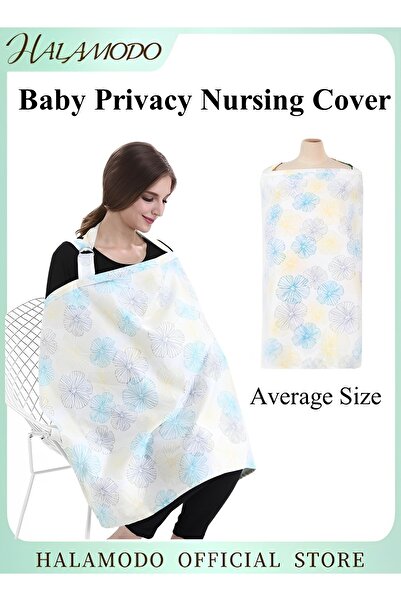 HALAMODO غطاء الرضاعة الطبيعية، غطاء رضاعة خاص بالطفل، غطاء رضاعة كامل قابل ل...
