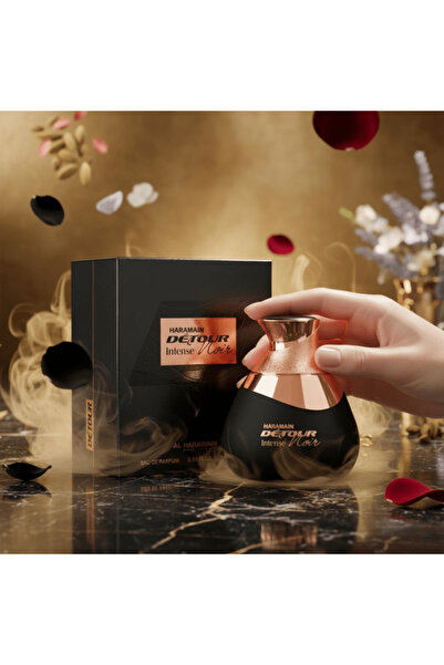 Al Haramain Detour Noir Intense Perfume by Harameen, 100ml, Unisex