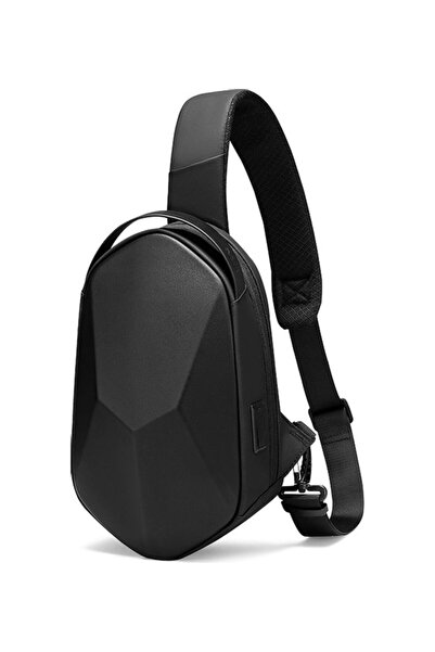 HALAMODO Unisex Crossbody Sling Bag,Large Space Hard Travel Carrying Case,Wat...