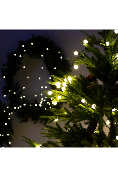 zola Christmas LED installation, light globes, 300 LEDs, 30m, 31V, 3.6W, IP44, warm white, 8 modes
