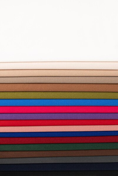 Kumaş Deposu Scuba Crepe Tan Color Knitted Fabric