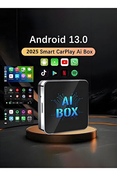 Makrystorm محول صندوق CarPlay AI اللاسلكي ومحول Android Auto اللاسلكي لسيارات...