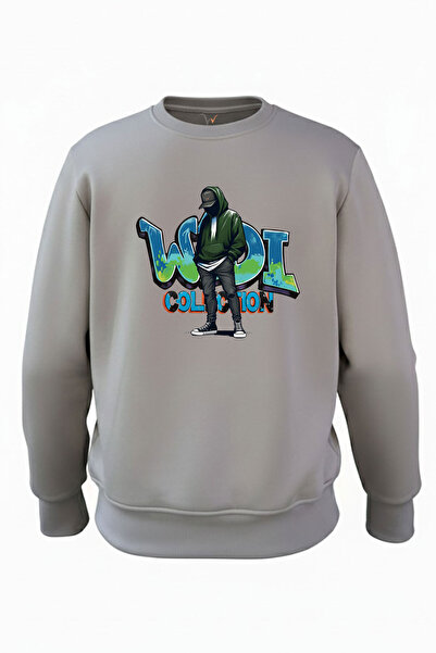 WİDİ Design în stil stradal cu graffiti cu imprimeu Hipster Hip Hop Style 3 ș...
