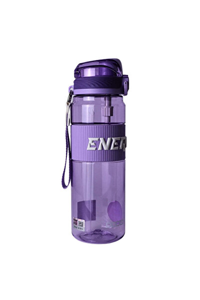 SAFECARE Sticlă de apă sport, 700 ml, mesaj „Energie”, violet