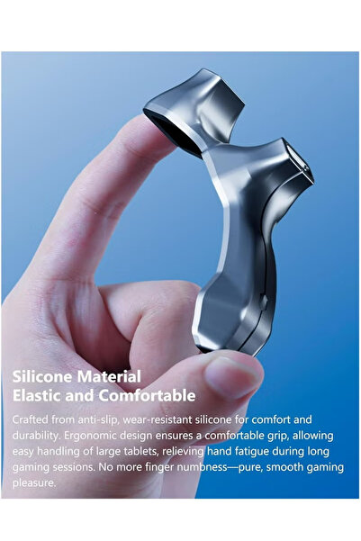 Generic iPad game controller, silicone non-slip handle, tablet game controller, suitable for various games