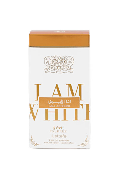 lattafa Lattafa Ana Abyad Powdery Eau de Parfum, 60ml, Unisex