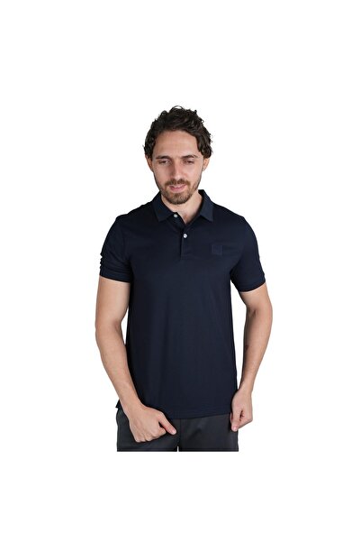 Giordano Men's Slim Fit Embossed Pique Polo| Silk Touch Series
