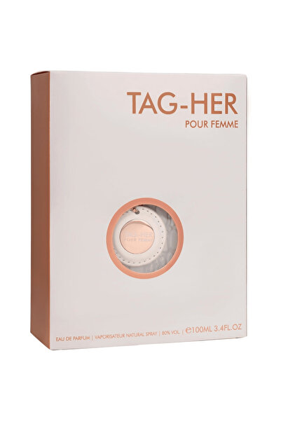 Armaf A women's perfume, Taj Her Eau de Parfum spray by Armaf, clear bottle, 100ml