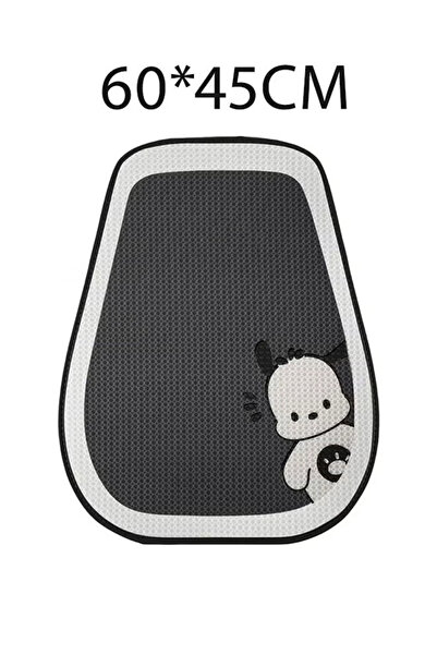 Generic Cartoon Car Seat Cushion＆Back Cushion Breathable Ice Silk Dust Proof Car Seat Cover Protector Mat