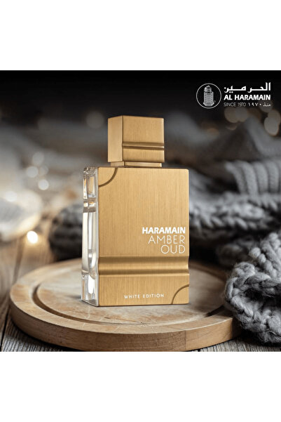 Al Haramain Al Haramain Amber Oud Eau de Parfum, White Bottle (3.33 fl oz), Unisex