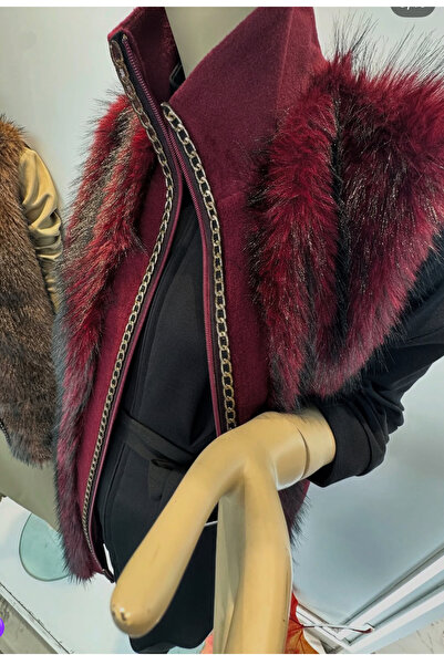 AİŞE MODA Kürk yelek