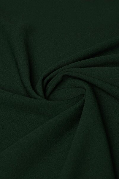Kumaş Deposu Scuba Crepe Verde Smarald Culoare din material subțire Tesatura