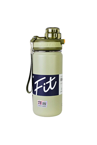 SAFECARE Μπουκάλι νερού, 520 ml, με επιγραφή  "FIT ", Κίτρινο