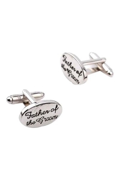 HALAMODO أزرار أكمام والد العريس المشفرة