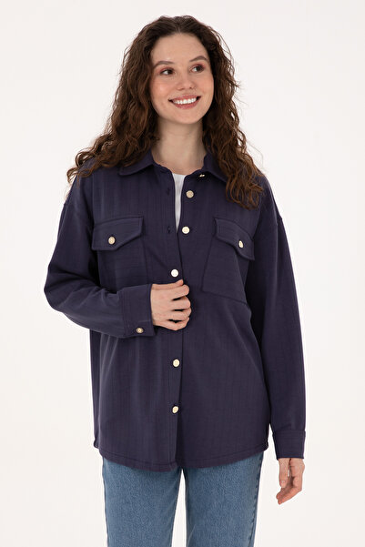 U.S. Polo Assn. Women's Plum Knitted Shirt 50309510-Vr074