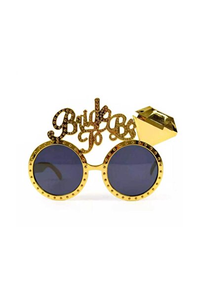 Skygo Gold Color Bride To Be Written Bridal Goggles 15x10 cm