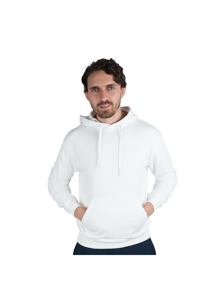 Giordano Men's Relaxed Fit French Terry Hoodie Sweatshirt