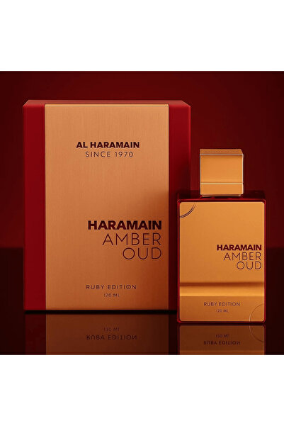 Al Haramain Al Haramain Amber Oud Rouge Eau de Parfum Spray, 4 fl oz, Unisex