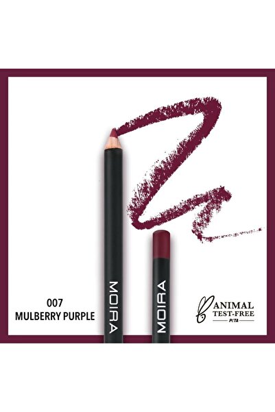 MOİRA قلم تحديد الشفاه (007، أرجواني توت)