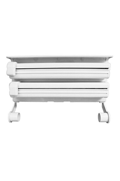 HALAMODO White Triple Paper Dispenser Measuring 28 by 48cm