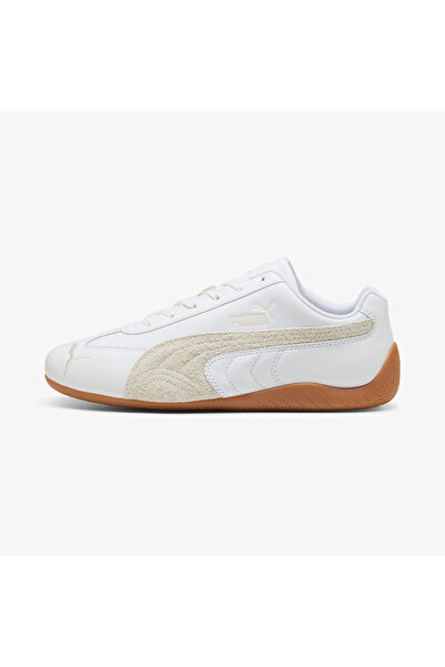 Puma Speedcat Leather Unisex White Sports Shoes