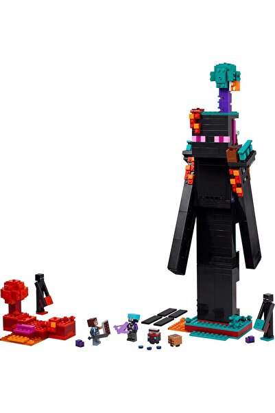 LEGO Minecraft The Enderman Tower 21279 - 2-in-1 Buildable Set