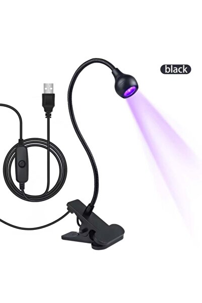Cosmeticos Lampă LED UV flexibilă, cu clipsare, 5W, USB